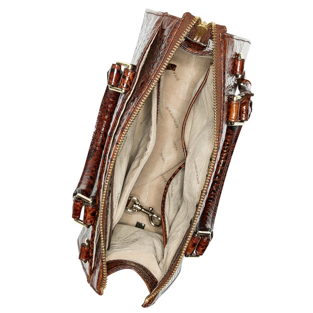 Brahmin Anywhere Convertible Handbag | Pecan Melbourne ID:Brahmin-203107