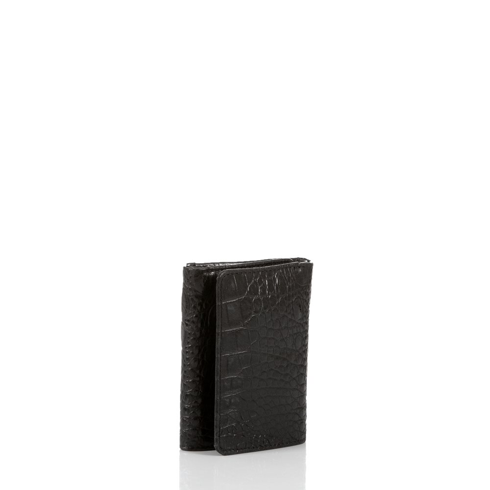 Brahmin Slim Trifold Black Canyon ID:Brahmin-202629