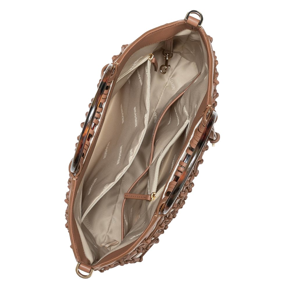 Brahmin Renata Dark Beige Carroway ID:Brahmin-202959