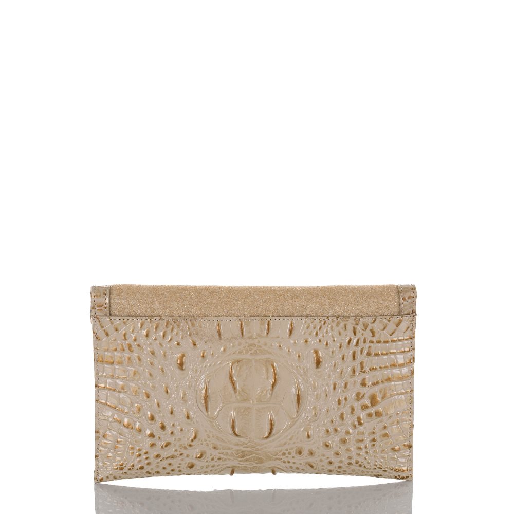Brahmin Envelope Clutch Satin Golightly ID:Brahmin-203461