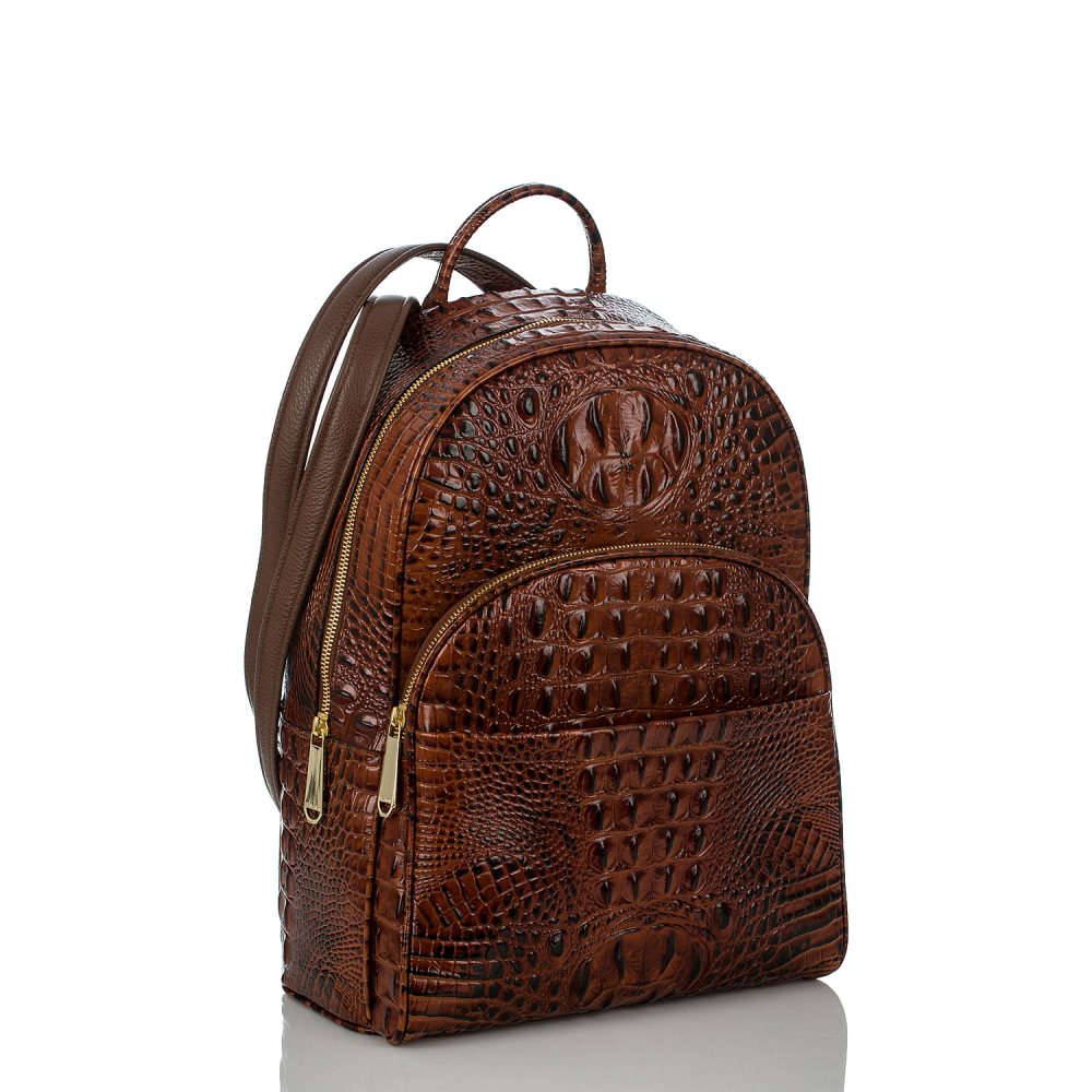 Brahmin Dartmouth Backpack | Brown Leather Backpack ID:Brahmin-202666
