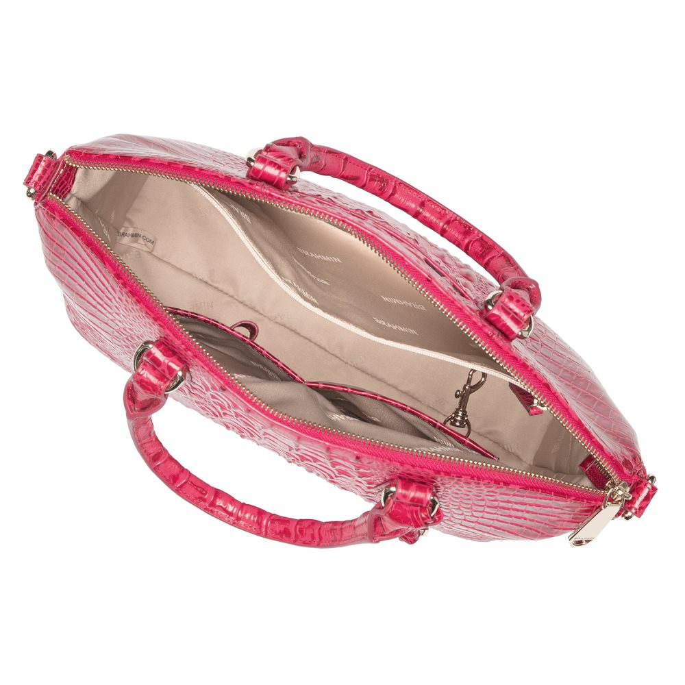 Brahmin Large Duxbury Satchel Sweetheart Ombre Melbourne ID:Brahmin-203071