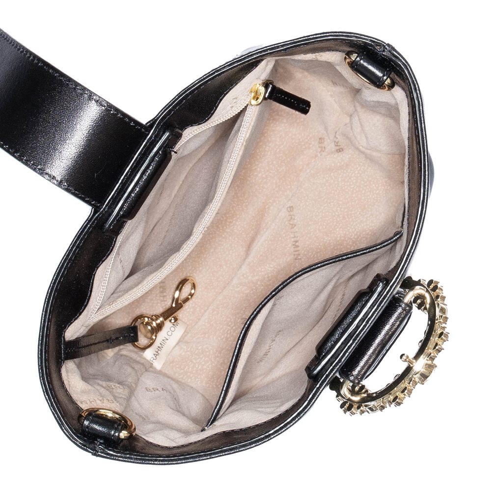 Brahmin Luxe Faith Black Topsail ID:Brahmin-203474